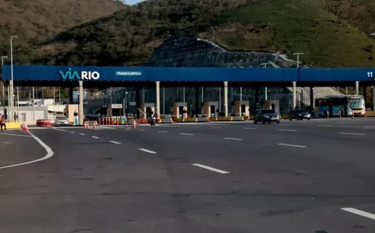 Tarifa do pedágio da Transolímpica sobe para R$ 9,95 a partir de domingo e será mantida por três anos