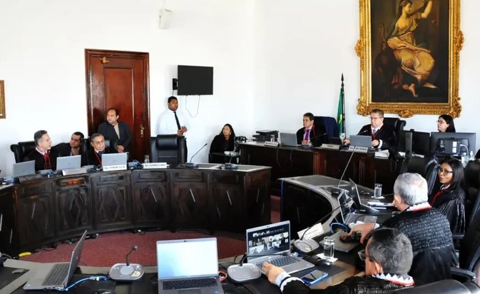 TJMA em sessão que discutiu a intervenção no município de Turilândia