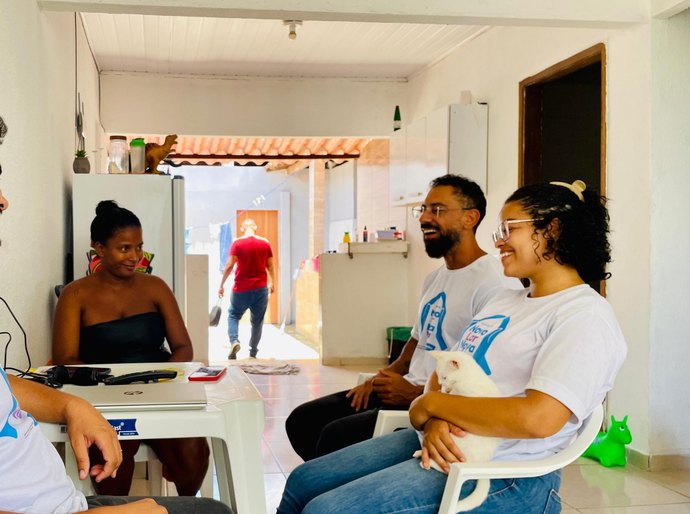 Equipe multiprofissional da Seprev acompanha pessoas atendidas pelo Programa Novo Lar, Nova Vida