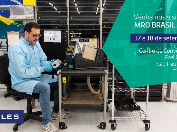 Thales participa do MRO Brasil 2025 e reforça atuação no setor de manutenção aeronáutica na América Latina