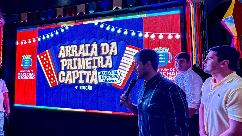Arraiá da Primeira Capitá: Prefeitura de Marechal Deodoro lança programação do São João 2024