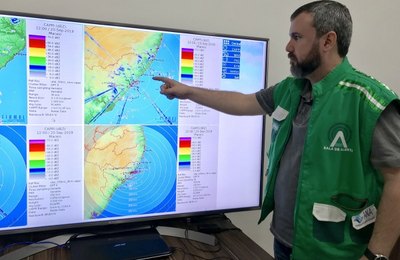Previsão é de chuvas acima da média em todas as regiões de AL, aponta Sala de Alerta