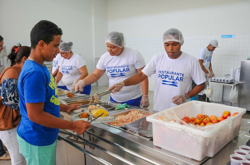 Restaurante Popular do Centro abre nesta sexta e fecha na segunda-feira