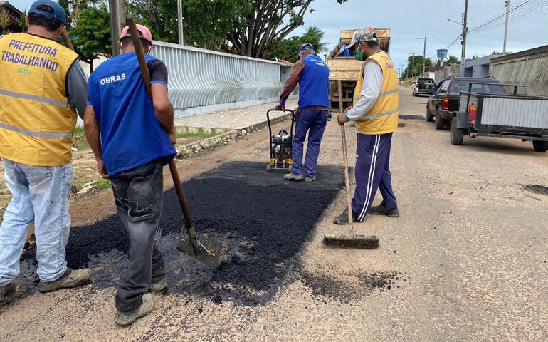 Projeto tem prefeitura, tem trabalho acontecendo chega a região do pau d’arco