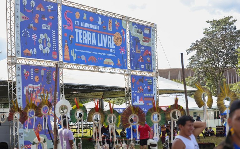 Indígenas em Brasília pedem zona livre de exploração de petróleo