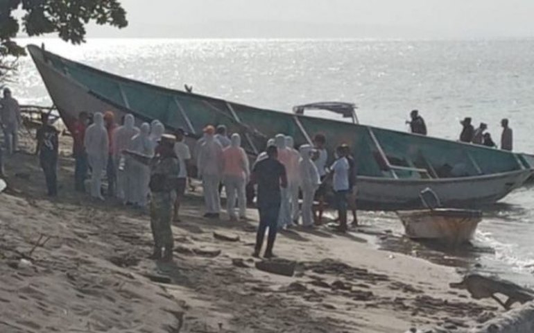 Encontrados 14 esqueletos de africanos em um barco na República Dominicana