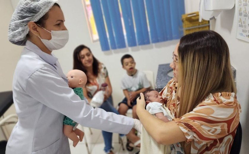 Banco de leite humano de Arapiraca reforça campanha para sensibilizar doadoras