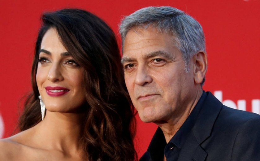 George Clooney e Amal irão doar R$ 533 mil para ONGs no Líbano