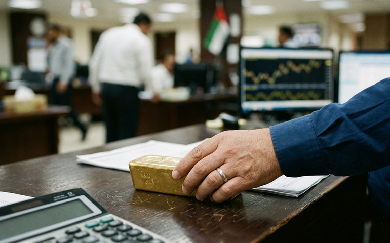 Ouro fecha em alta com aversão ao risco diante de escalada no Oriente Médio