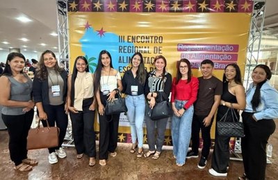 Equipe de Nutrição da Alimentação Escolar de Campo Alegre participa do III Encontro Regional de Alimentação Escolar do NE
