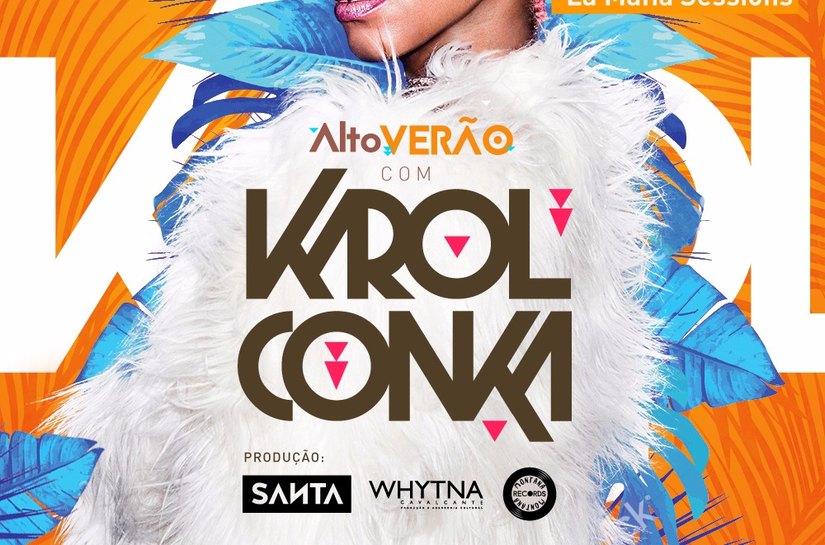 Representatividade musical de Karol Conka agita noite de Maceió