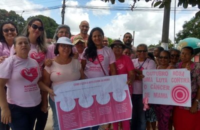 Maceió Rosa: USF Carla Nogueira promove Dia D de conscientização