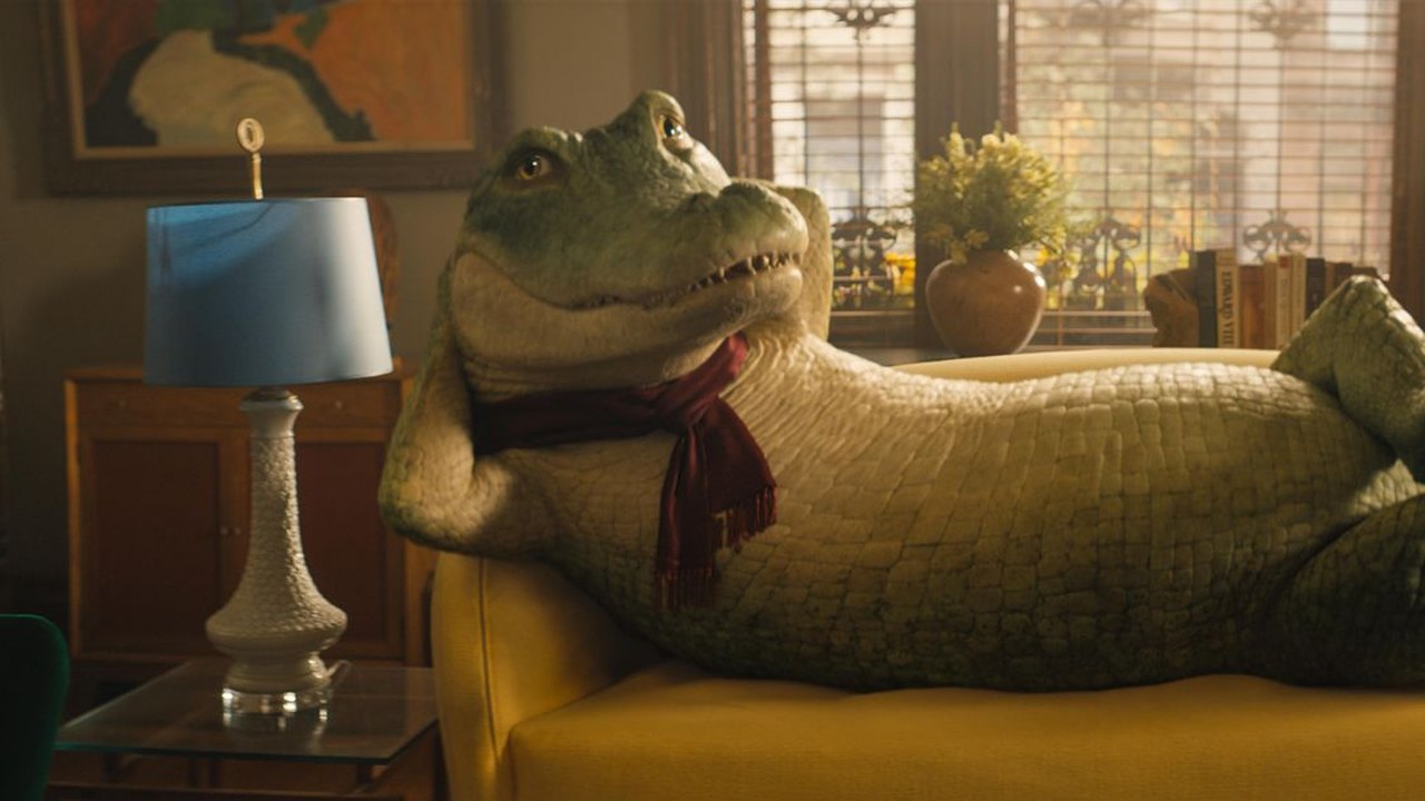 Um crocodilo cantor diverte amigos e ajuda a criar uma comédia pouco usual