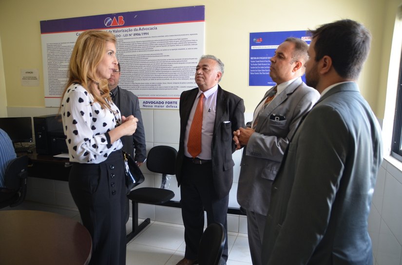 OAB e Caixa de Assistência visitam salas dos advogados em Porto Calvo e Maragogi