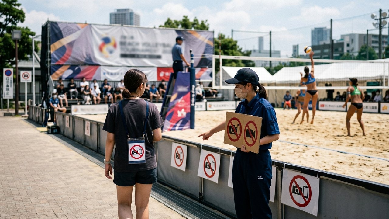 Japão proíbe fotos e vídeos em torneio de vôlei de praia após denúncias de imagens impróprias