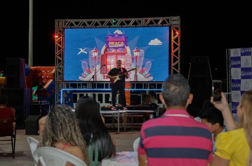 São José da Laje: Música ao vivo e muita diversão marcam primeira edição do Cultura no Praça