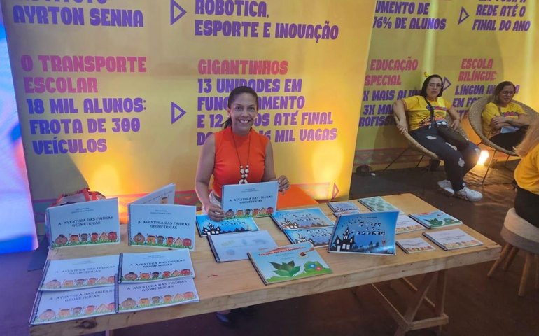 Professora e escritora da rede municipal de Maceió lança sétimo livro infantil