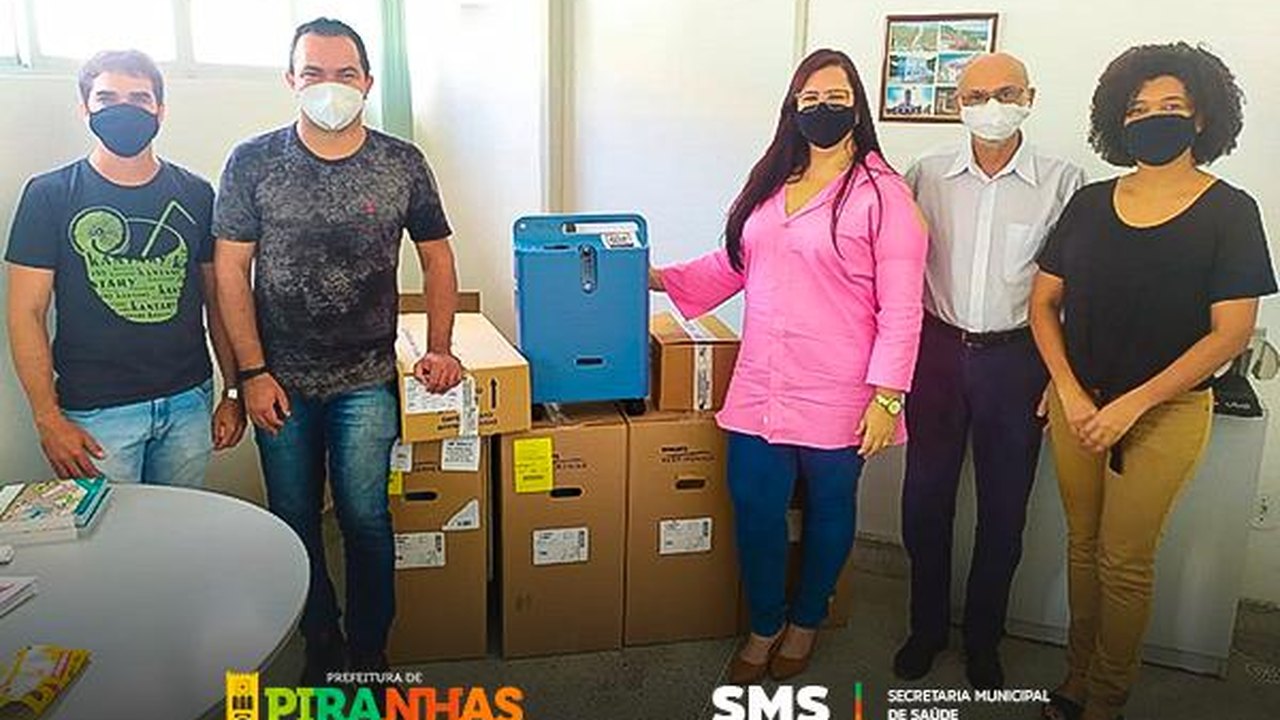 Piranhas recebe concentradores de oxigênio do Ministério da Saúde 