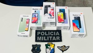 Homens assaltam loja e abandonam bolsa com celulares roubados na Grande Aracaju