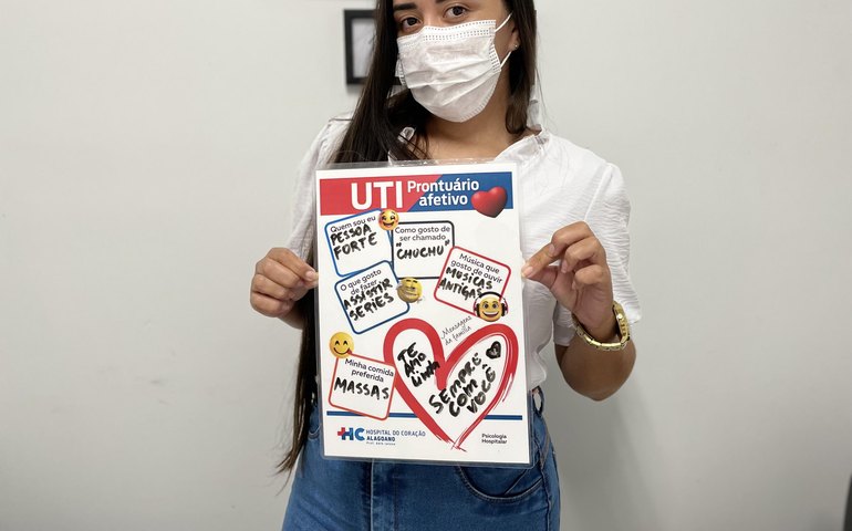 Prontuário Afetivo transforma o cuidado com o paciente do Hospital do Coração Alagoano