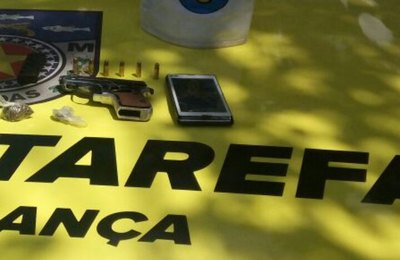 Força Tarefa do BPTran apreende pistola perto da Ufal