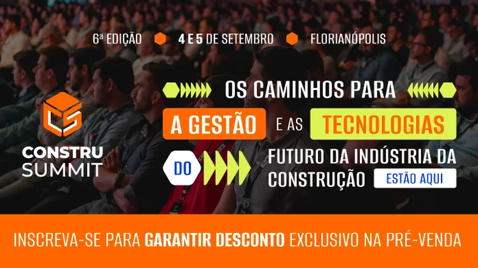 Construsummit 2024: modernização e gestão de tecnologia no setor da construção civil