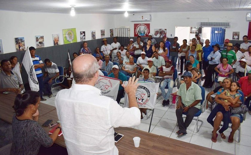 Trabalhadores rurais do MVT pedem apoio do Iteral