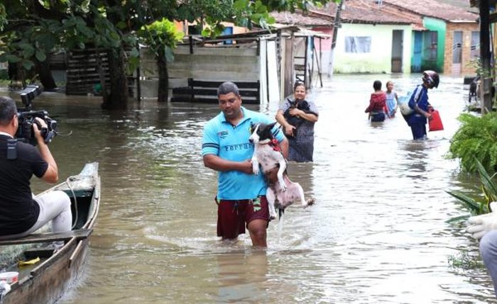 Marechal Deodoro está entre os municípios mais afetados pelas chuvas