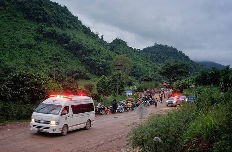 Linh Pham/Getty Images caverna tailândia