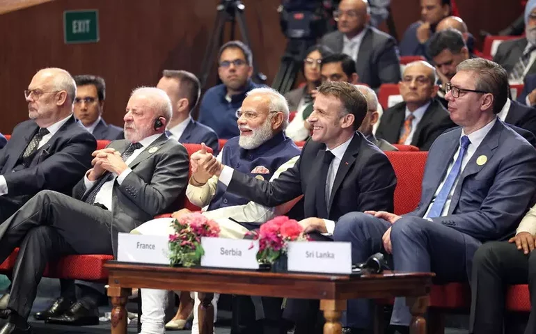 Lula se reúne com Macron e premiê da Croácia e discute Mercosul-UE