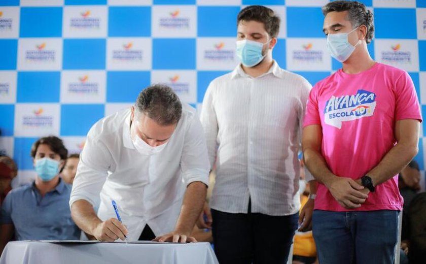 Ao autorizar construção do Cisp, governador assegura o fortalecimento da segurança de Traipu