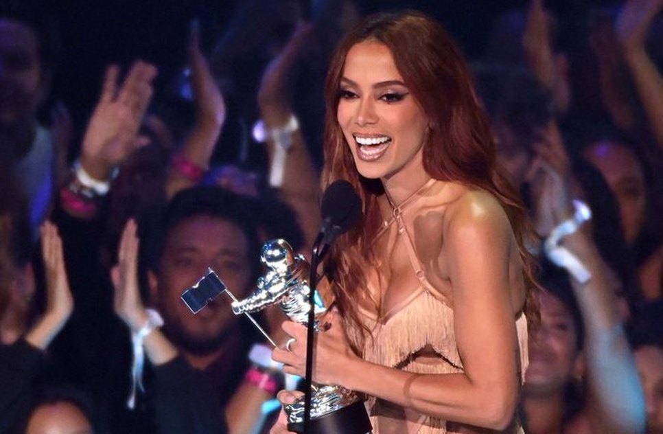 Anitta vence VMA pela segunda vez na categoria Melhor Videoclipe Latino / Foto: Foto: Redes Sociais/ Reprodução