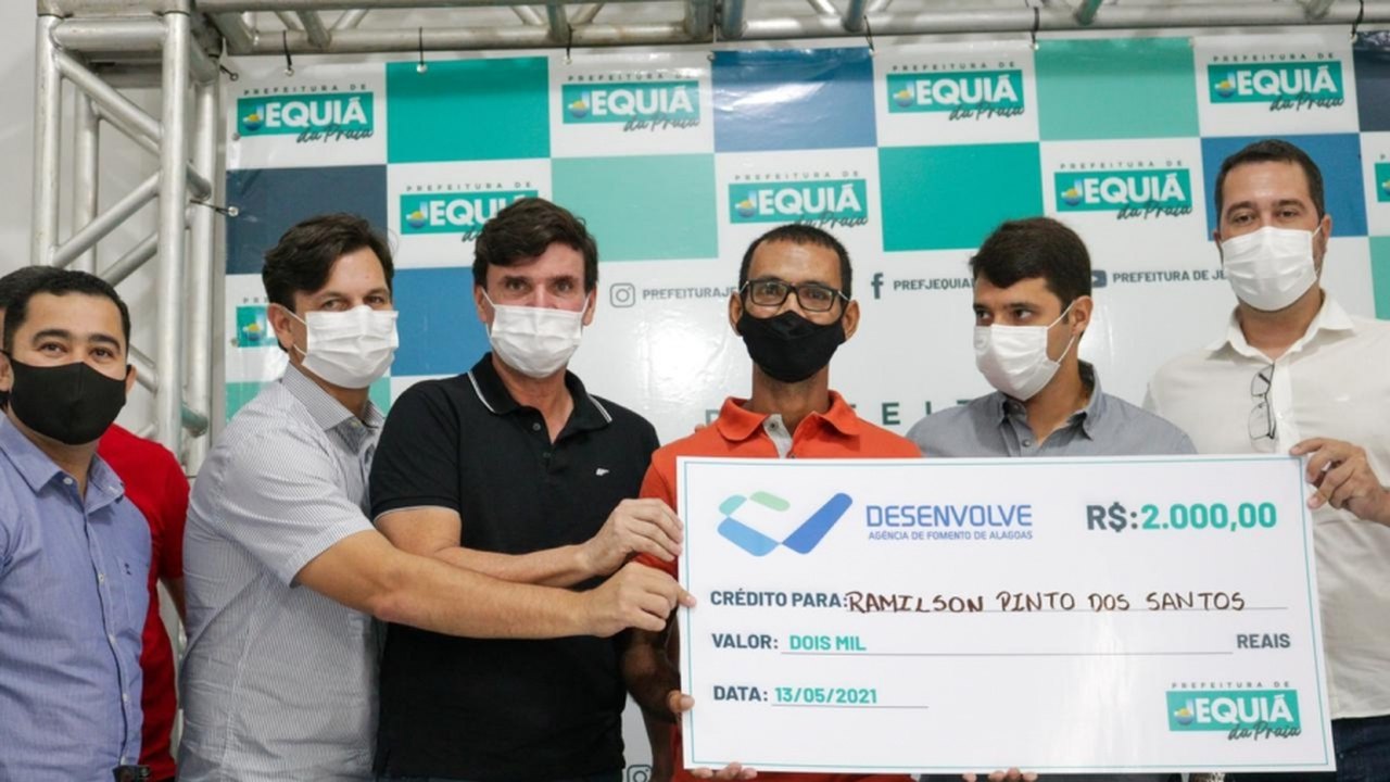 Sedetur libera R$ 118 mil para microempreendedores de Jequiá da Praia