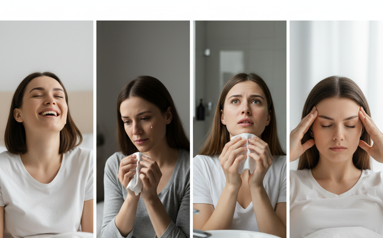 Risos, choro, sangramentos nasais e dor de cabeça: entenda os efeitos pós-orgasmo em mulheres