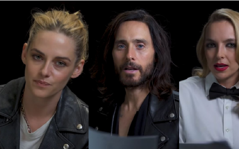Kristen Stewart e Jared Leto interpretam música de Olivia Rodrigo