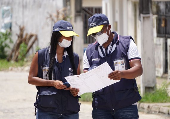 IBGE abre processo seletivo para preencher vagas de recenseadores em 17 Estados
