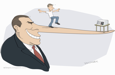 Redes sociais são a maior armadilha para os políticos Pinóquios