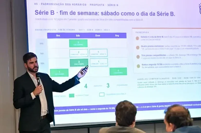 Clubes aprovam padronização nos horários do Brasileirão para 2027