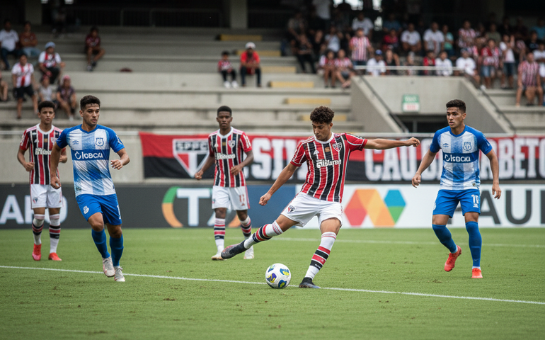 São Paulo mantém 100% de aproveitamento e garante vaga antecipada na 2ª fase da Copinha 2026