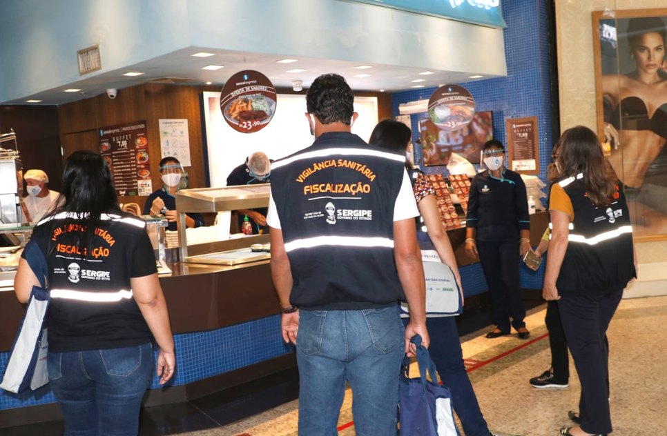 FISCALIZAÇÃO SHOPPING / Foto: Agência de Notícias Sergipe