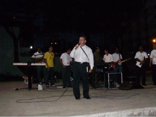Ceifeiros da Última Hora no bairro do Stella Maris