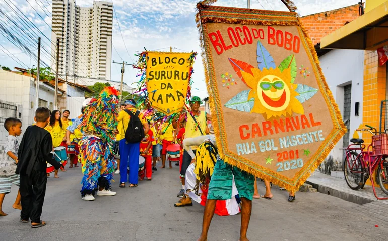 Lançamento do Calendário Cultural e desfile do Bloco do Bobo são atrações de Carnaval no Bom Parto