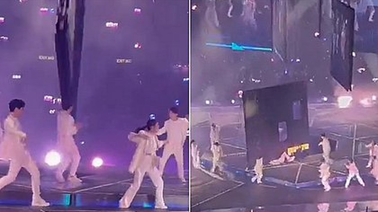 Dançarino atingido por telão em show fala pela primeira vez depois do acidente