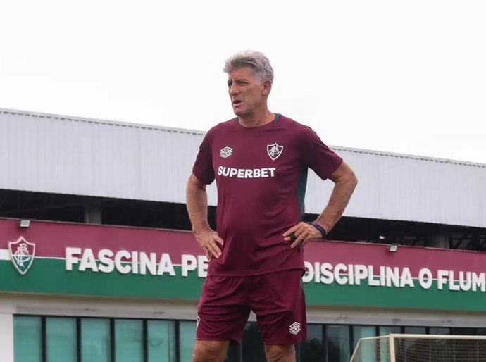 Renato Gaúcho é apresentado como novo técnico do Fluminense