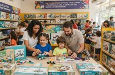 Brinquedos STEM atraem famílias no Dia das Crianças, mas tecnologia não garante aprendizagem