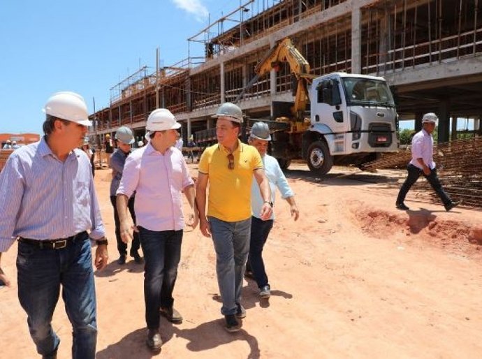 Primeiro bloco do Hospital Metropolitano terá estrutura concluída em março
