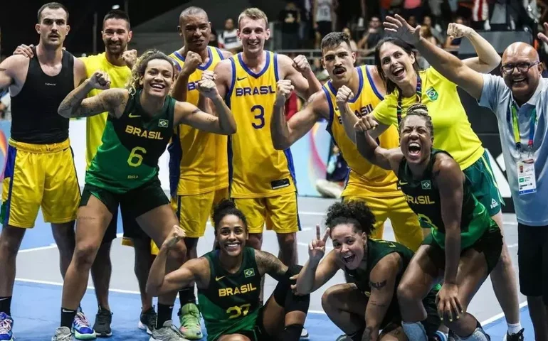 Confederaçao de basquete convoca as seleções brasileiras 3x3 para o Pré-Olímpico do Japão