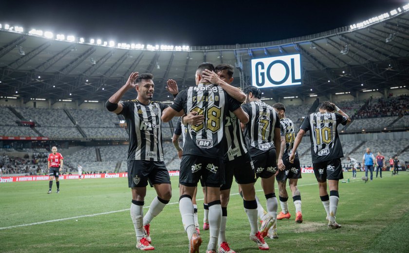 Atlético-MG bate Itabirito e garante vaga nas semifinais do Campeonato Mineiro