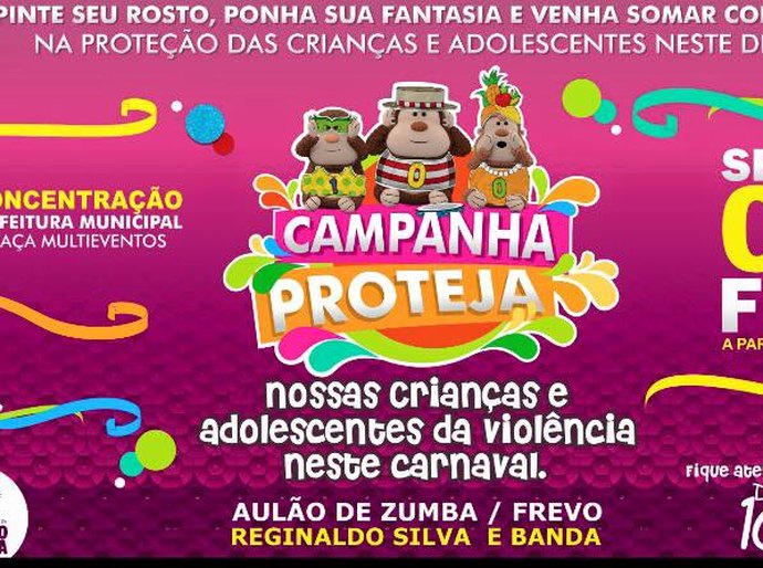 Desenvolvimento Social de Delmiro realiza Campanha ‘PROTEJA’ no Carnaval