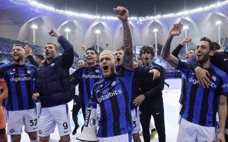 Internazionale domina Milan em clássico e conquista título da Supercopa da Itália